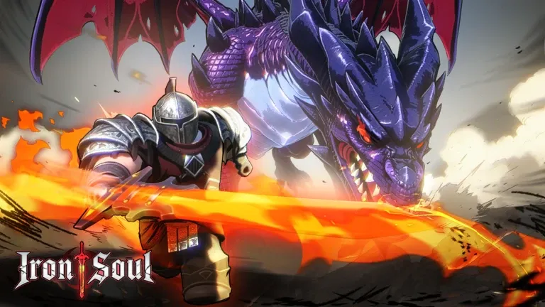 Iron Soul: Dungeon ศิลปะที่สำคัญ-อัศวินกับมังกร